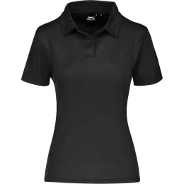 Ladies Hydro Golf Shirt Black